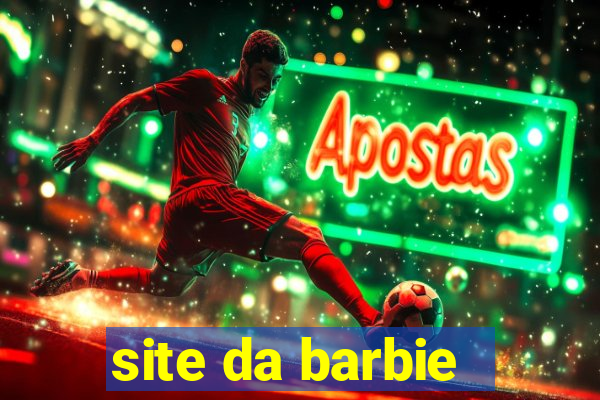 site da barbie - jogos